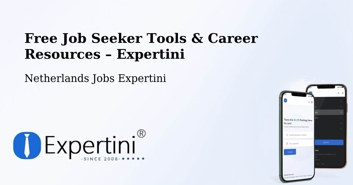Free Job Seeker Tools & Career Resources – Bolsward - Bolsward, Netherlands Jobs Expertini